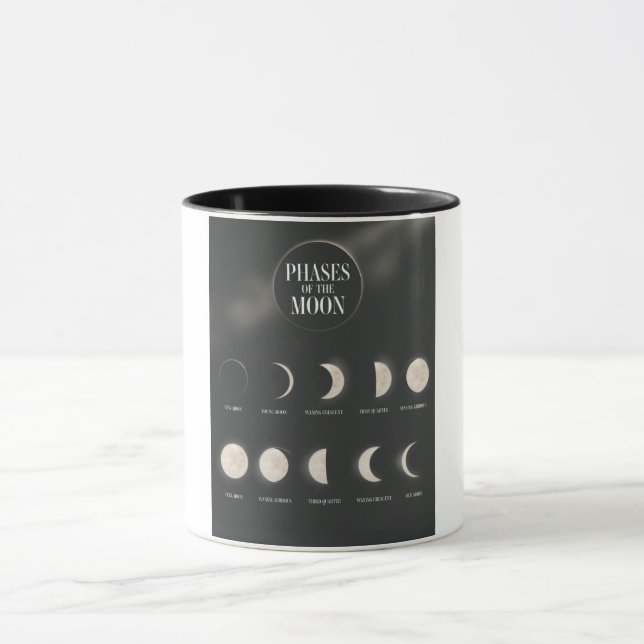 Phasen des Mondes. Tasse (Zentrum)
