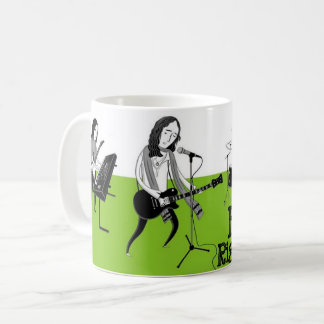 Phasen-Recht auf Stelle Kaffeetasse
