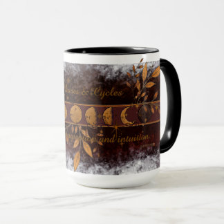Phasen und Zyklen Kombi-Tasse Tasse