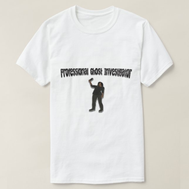 Phasmophobie Beruflich Ghost Investigator T-Shirt (Design vorne)