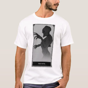 Phasmophobie Die Tarot-Karte des Teufels T-Shirt