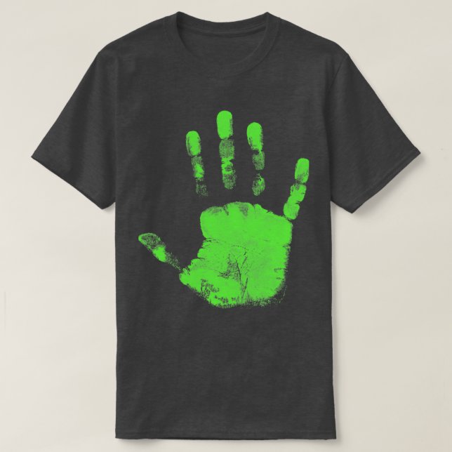 Phasmophobie Fingerabdrücke T-Shirt (Design vorne)