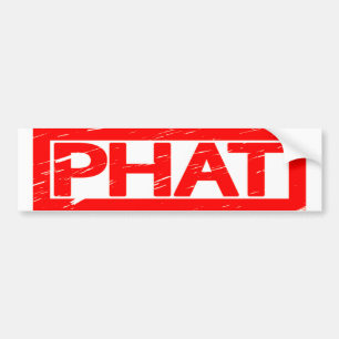 Phat Briefmarke Autoaufkleber