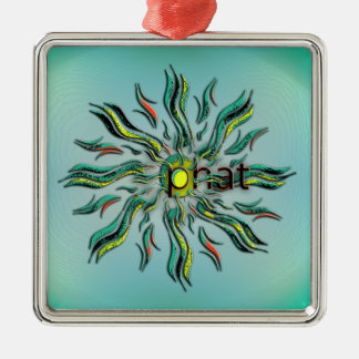 Phat Ornament Aus Metall