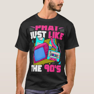 Phat wie das ästhetische Party der 90er Jahre T-Shirt