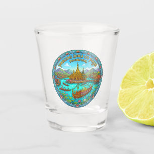 Phaung Daw Oo Paya Myanmar Schnapsglas
