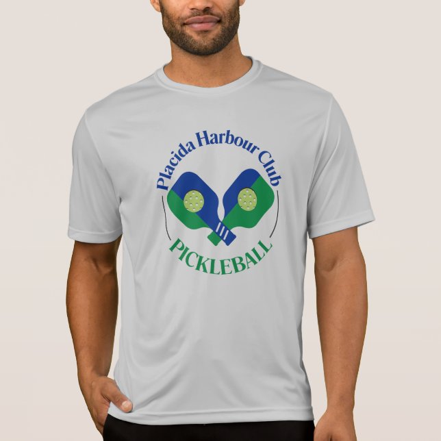 PHC Pickleball CompetitorTee der Sport-Tek Männer T-Shirt (Vorderseite)