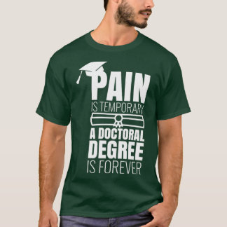 PhD-Abschluss-Geschenk PhinisheD PHINISHED PhD-Des T-Shirt