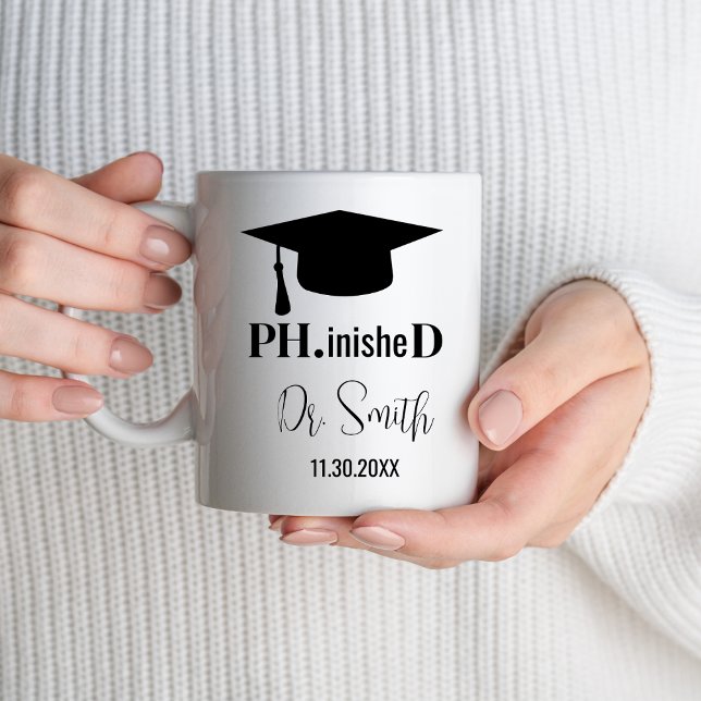 Phd Abschluss - Studienabschluss in New Doctor Stu Tasse (Von Creator hochgeladen)