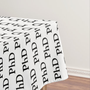 PhD-Abschluss Tischdecke