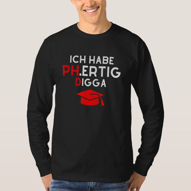 Phd Doctorate 2022 Grad Männer Frauen Kinder 9 T-Shirt (Vorderseite)