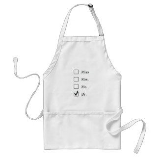 PhD-Geschenke für Frauen Schürze