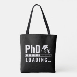 Phd Laden Bar Graduate Student White Fun Script