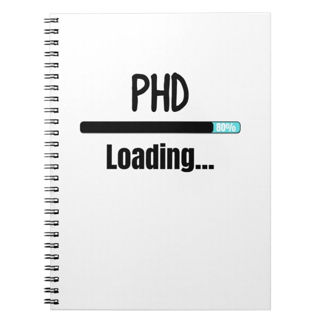 phd load T - Shirt Notizblock (Vorderseite)