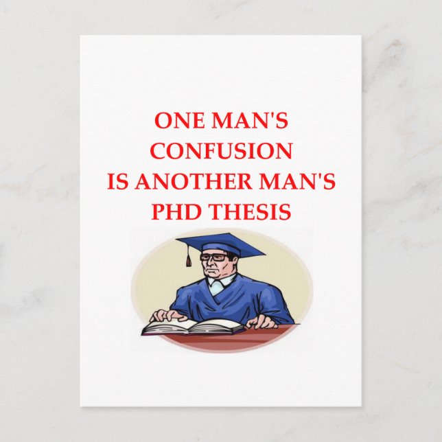 PHD POSTKARTE (Vorderseite)