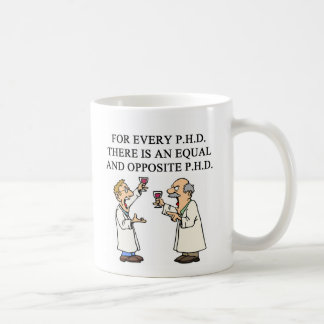 Phd-Sprichwort, PHD-Sprichwort Tasse