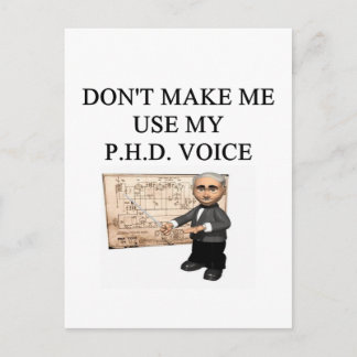 PHD-Stimme Postkarte