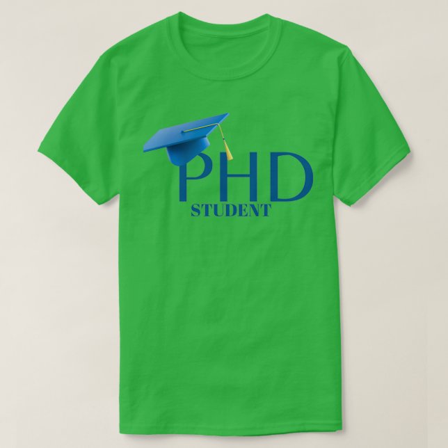 PHD-Student 14 T-Shirt (Design vorne)