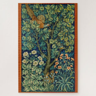 Pheasant Bird in a Tree (von William Morris) Puzzle