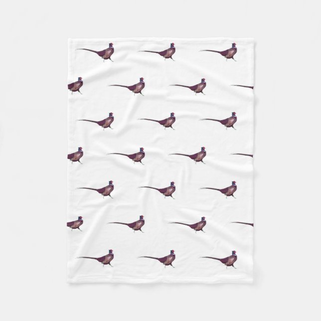 Pheasant Blanket Fleecedecke (Vorderseite)