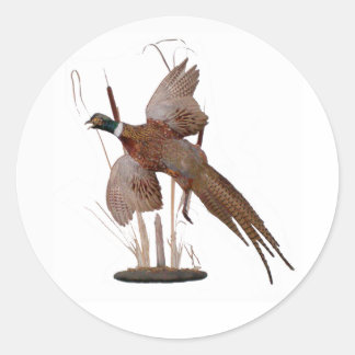 Pheasant Mount Runder Aufkleber