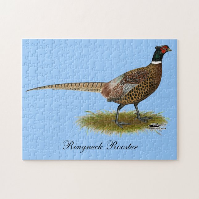 Pheasant Rooster Puzzle (Horizontal)