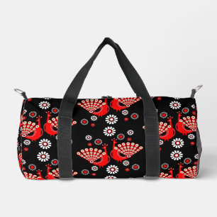 Pheasants Peacock Art Duffle Bag