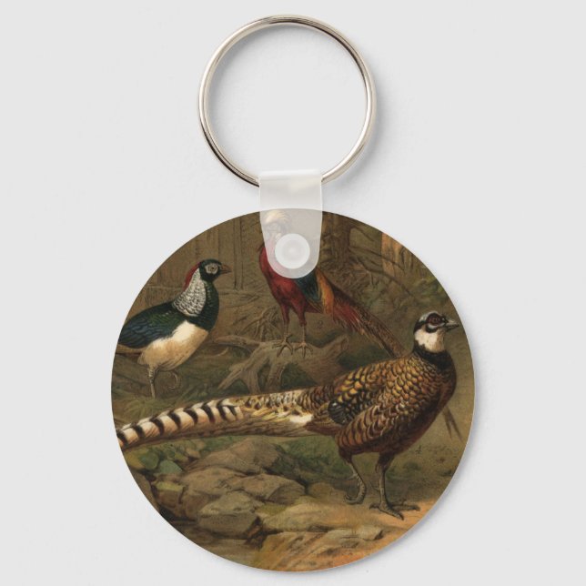 Pheasants Schlüsselanhänger (Vorderseite)