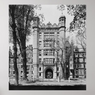 Phelps Hall and Gateway (Yale University) Poster