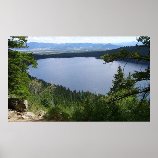 Phelps Lake I at Grand Teton National Park Poster (Vorne)