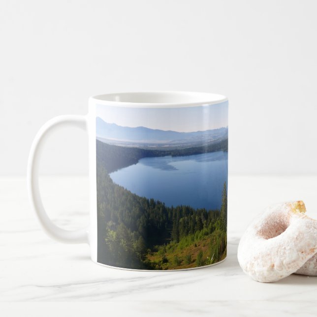 Phelps Lake III at Grand Teton National Park Kaffeetasse (Mit Donut)
