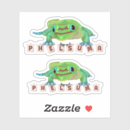 Phelsuma (Nur so wissen Sie. Aufkleber