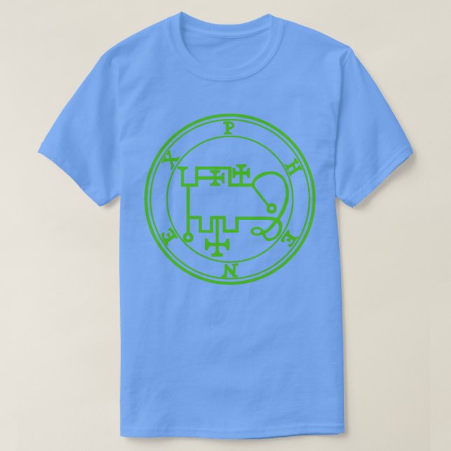 Phenex Sigil verändert Ihr Leben grün T-Shirt (Design vorne)