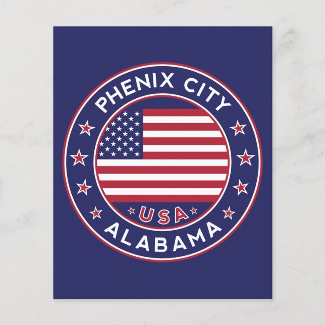 Phenix, Alabama Flyer (Vorne)