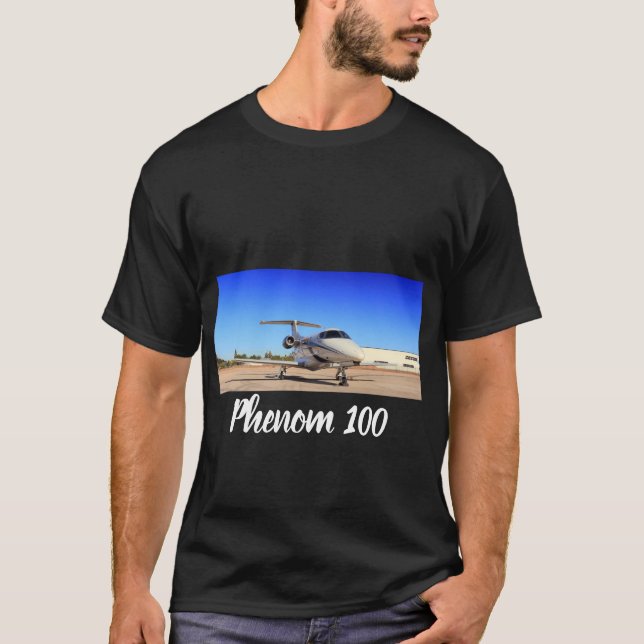 Phenom 100 Flugzeug T-Shirt (Vorderseite)