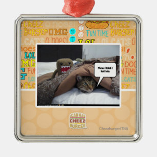 Phew denke ich, dass ich ihn verlor ornament aus metall