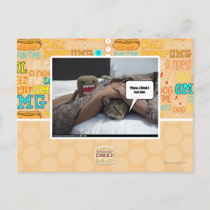 Phew Ich glaube, ich habe ihn verloren Postkarte