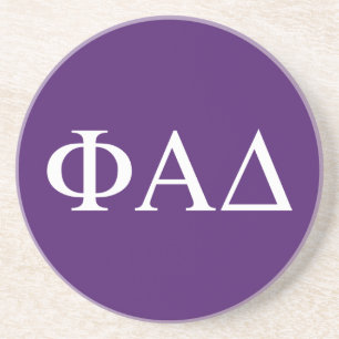 Phi Alpha Delta griechische Buchstaben Getränkeuntersetzer