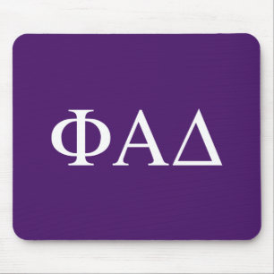 Phi Alpha Delta griechische Buchstaben Mousepad