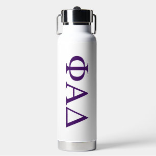 Phi Alpha Delta griechische Buchstaben Trinkflasche
