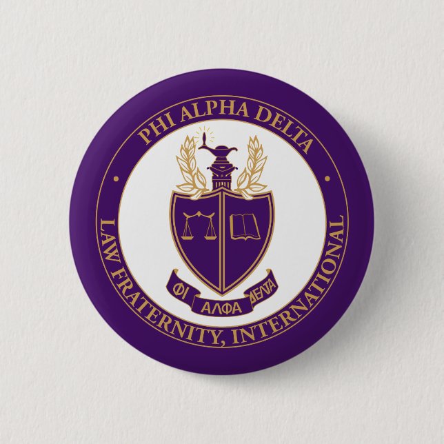 Phi Alpha Delta-Logo Button (Vorderseite)
