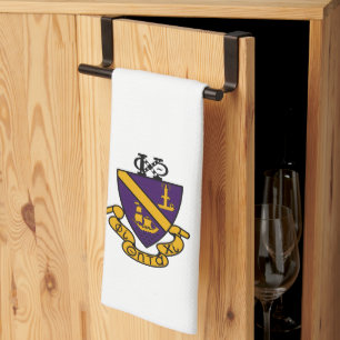 Phi Chi Theta Farb-Wappen Geschirrtuch