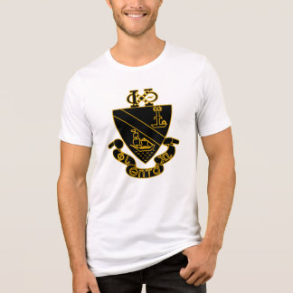 Phi Chi Theta Wappen | Gold und Schwarz Tri-Blend Shirt