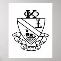 Phi Chi Theta Wappen | S/W
