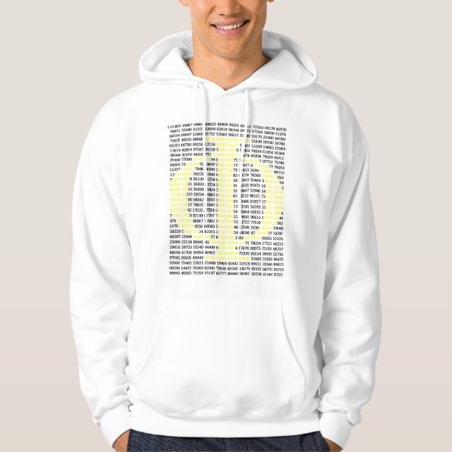 Phi/das goldene Verhältnis Hoodie (Vorderseite)