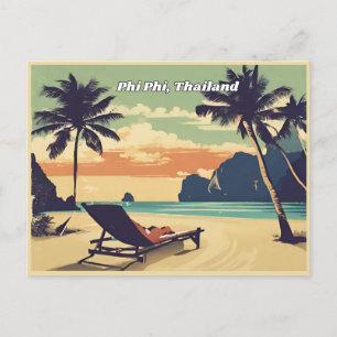 Phi Phi Thailand Postkarte