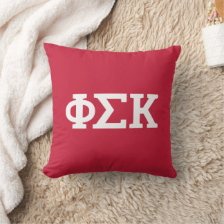 Phi Sigma Kappa Buchstaben Kissen