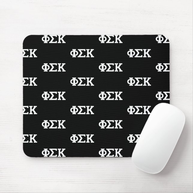 Phi Sigma Kappa Buchstaben Mousepad (Mit Mouse)