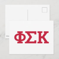 Phi Sigma Kappa Buchstaben