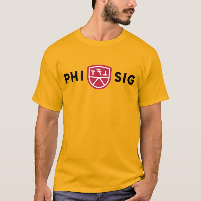 Phi Sigma Kappa-Logo T-Shirt (Vorderseite)